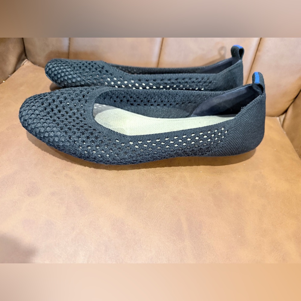 Rothy's Women's Black Knit Flats